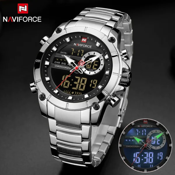 NAVIFORCE DOUBLE HORLOGE - Image 3