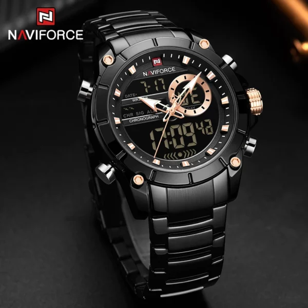 NAVIFORCE DOUBLE HORLOGE